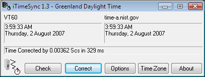 Internet Time Synchronization using TIME and SNTP as a client and server